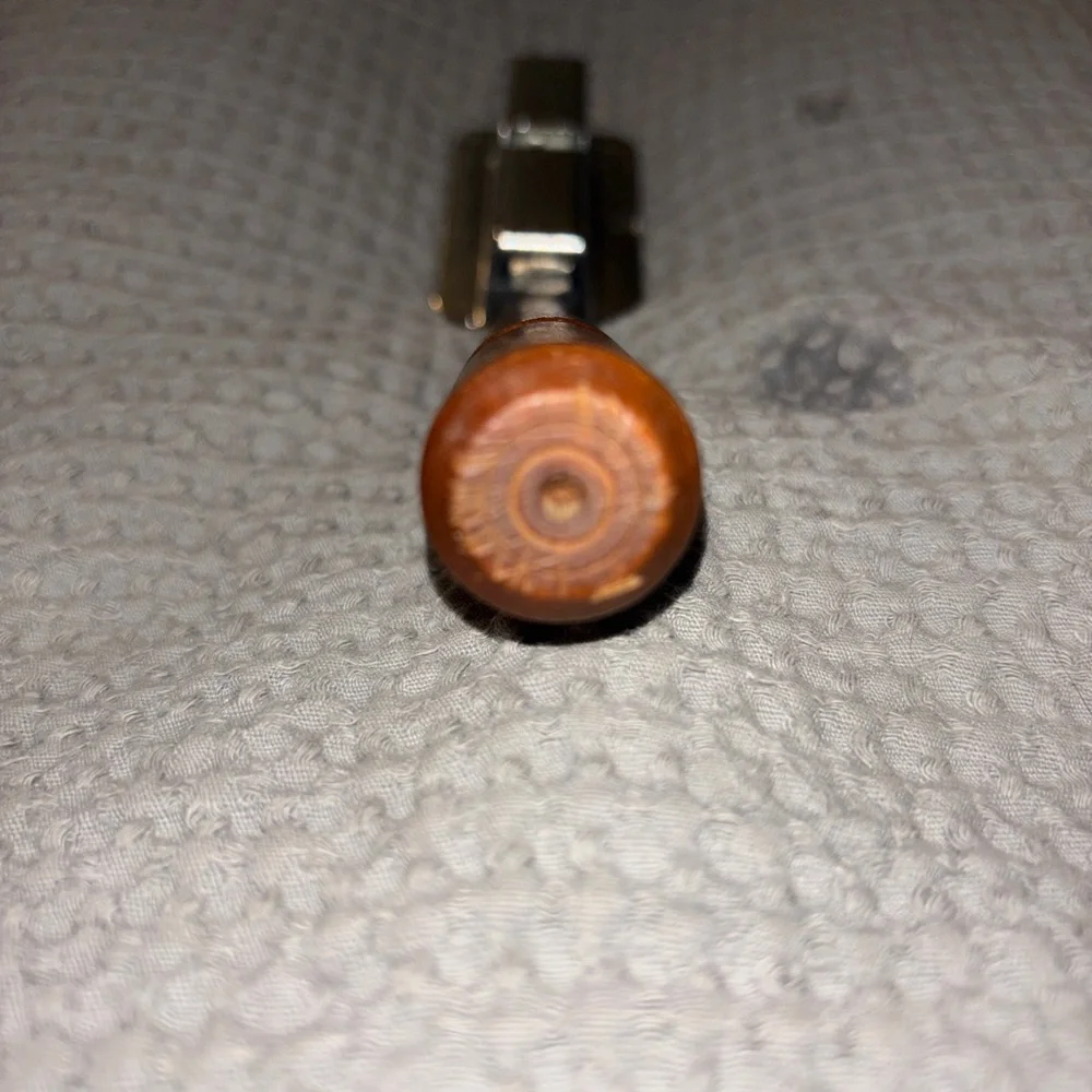 Vintage Wooden Handle knife sharpener
